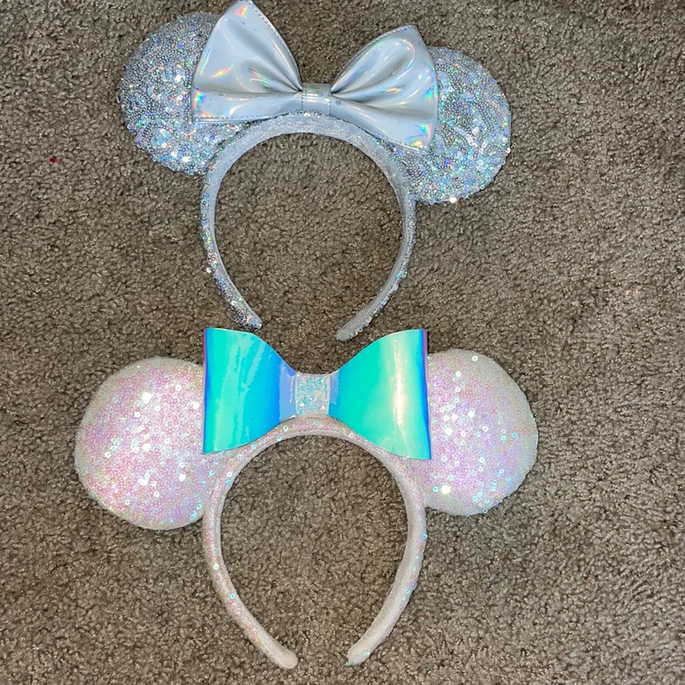 2 Pairs of Authentic Minnie Mouse Ears